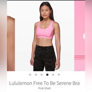 Lululemon Free to be Serene Bra